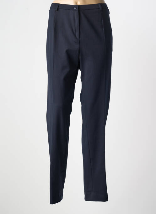 Pantalon droit bleu FRANCE RIVOIRE pour femme