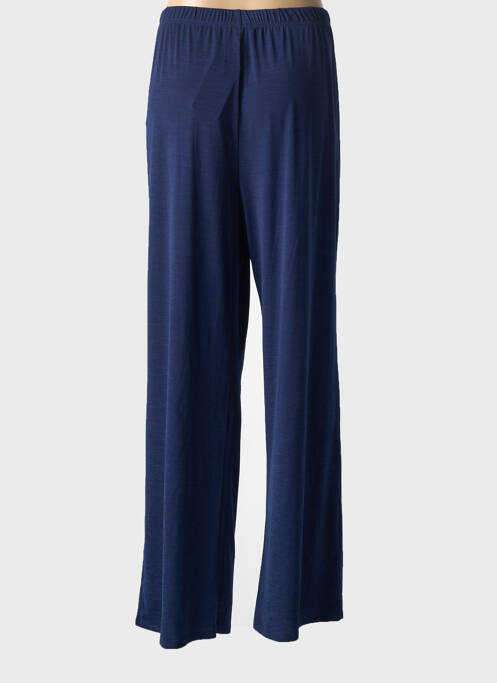 Pantalon droit bleu MARBLE pour femme