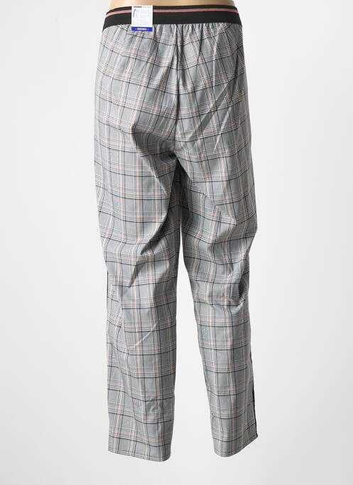 Pantalon droit gris FRANK WALDER pour femme