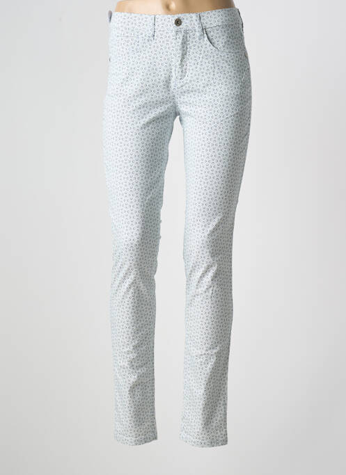 Pantalon slim blanc SAINT HILAIRE pour femme