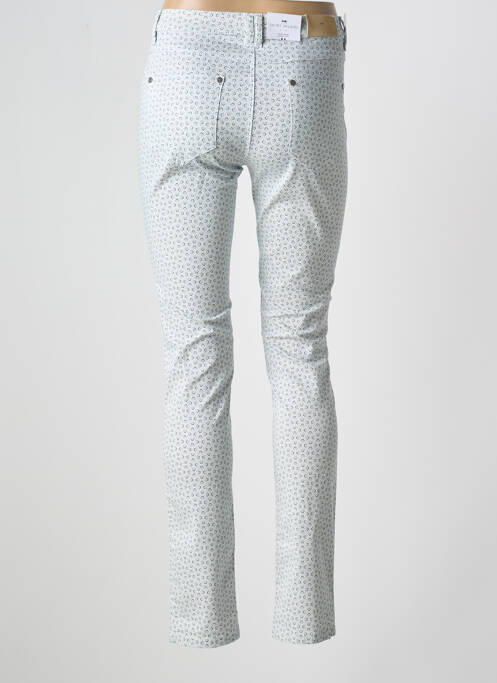 Pantalon slim blanc SAINT HILAIRE pour femme