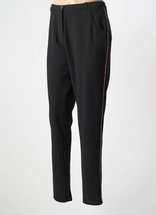 Pantalon slim noir FRANCE RIVOIRE pour femme