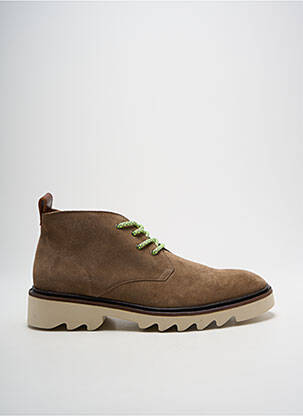 Bottines/boots nubuck talon bas marron SCHMOOVE homme