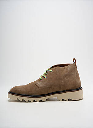 Bottines/boots nubuck talon bas marron SCHMOOVE homme