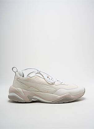 Baskets semelle amovible bout rond beige PUMA homme