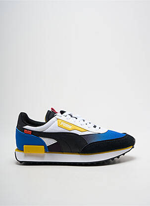 Baskets fermeture lacets bout rond bleu PUMA garcon