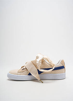 Baskets bout rond talon plat jusqu'à 3cm bleu PUMA femme
