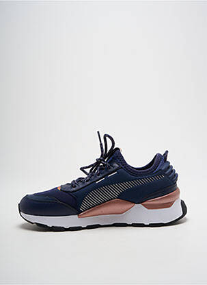 Baskets bout rond talon plat jusqu'à 3cm bleu PUMA femme