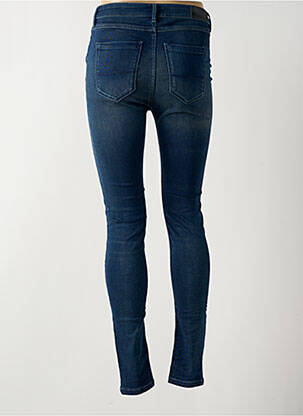 Jeans coupe slim broderie rivets taille normale bleu DONOVAN femme