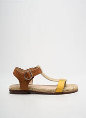 Sandales/Nu pieds jaune ARMISTICE pour femme seconde vue
