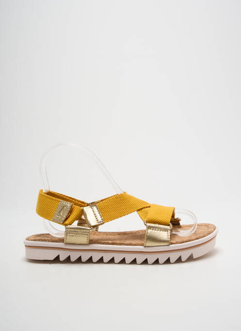 Sandales/Nu pieds jaune ARMISTICE pour femme