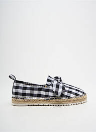 Espadrilles bout rond talon plat jusqu'à 3cm noir ARMISTICE femme