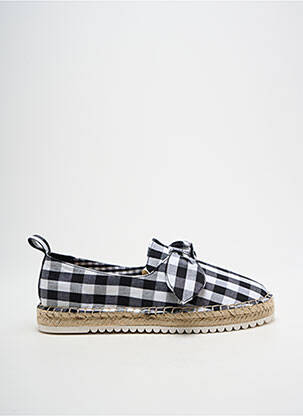 Espadrilles bout rond talon plat jusqu'à 3cm noir ARMISTICE femme