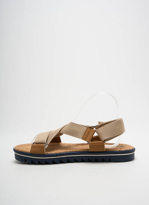 Sandales/Nu pieds beige ARMISTICE pour homme