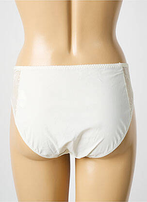 Culotte effet matière satinée beige EMPREINTE femme