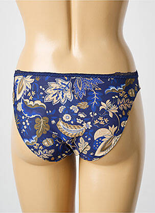Culotte tissage satiné bleu ANTIGEL femme