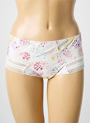Shorty stretch blanc ANTIGEL femme