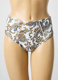 Culotte haute stretch blanc ANTIGEL femme