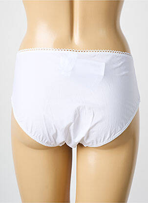 Culotte stretch blanc EMPREINTE femme