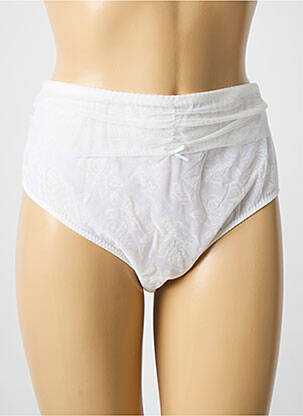 Culotte haute bi-matiére blanc ANTIGEL femme