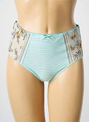 Culotte haute stretch bleu EMPREINTE femme