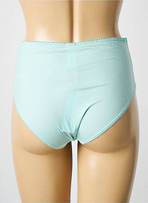 Culotte haute stretch bleu EMPREINTE femme