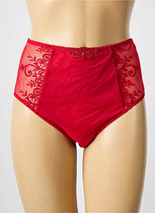 Culotte haute rouge EMPREINTE pour femme