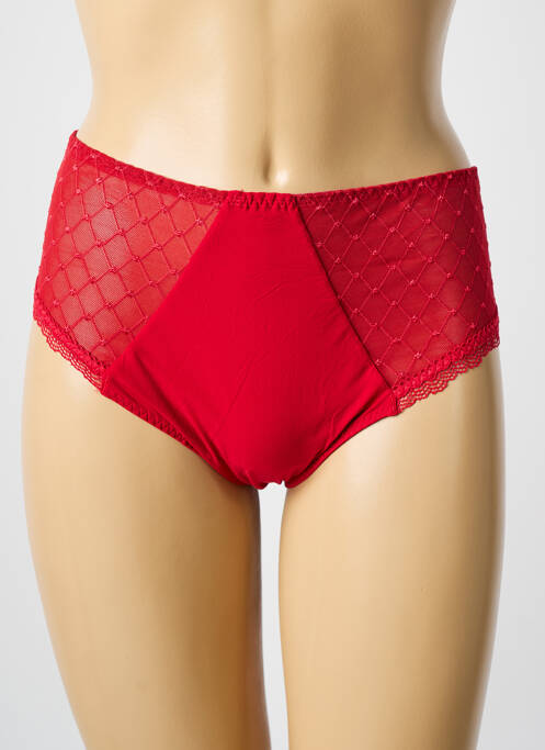 Culotte haute stretch rouge ANTIGEL femme
