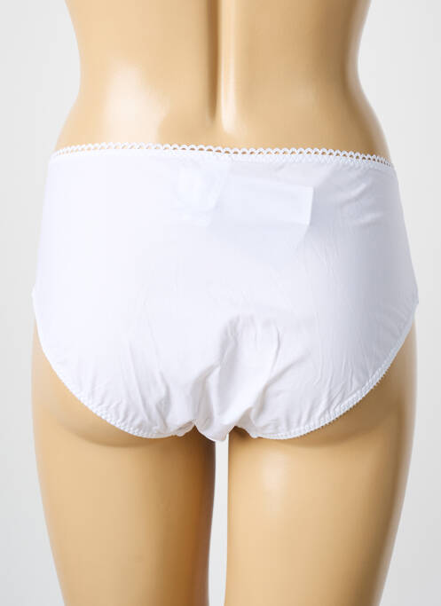 Culotte stretch blanc EMPREINTE femme