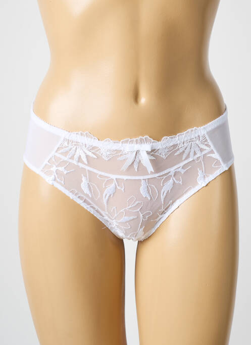 Culotte stretch blanc EMPREINTE femme