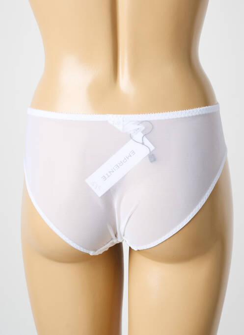 Culotte blanc EMPREINTE pour femme