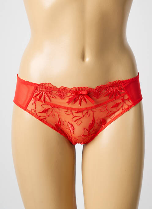Culotte rouge EMPREINTE pour femme