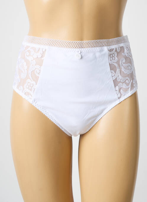 Culotte haute blanc EMPREINTE pour femme