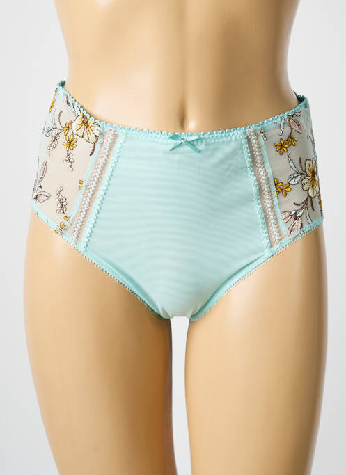 Culotte haute bleu EMPREINTE pour femme