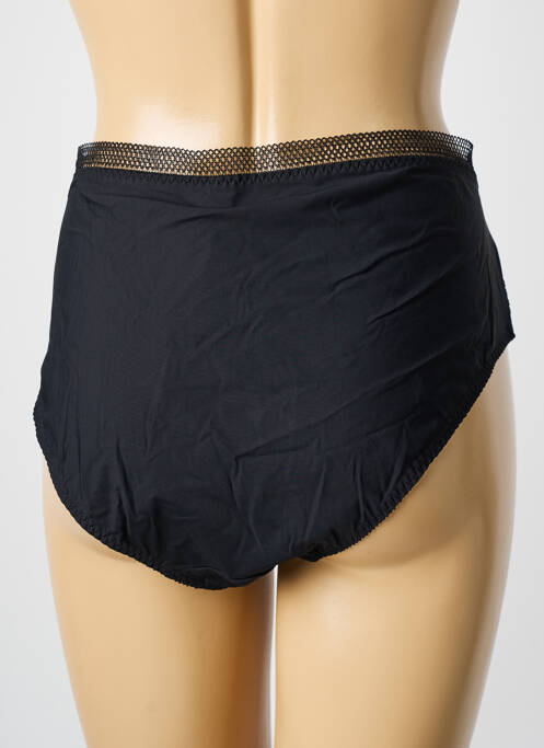Culotte haute noir EMPREINTE pour femme
