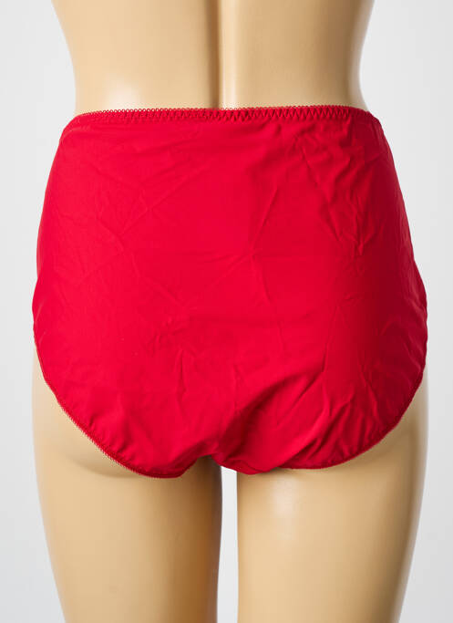 Culotte haute rouge EMPREINTE pour femme
