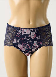 Culotte effet matière satinée bleu EMPREINTE femme