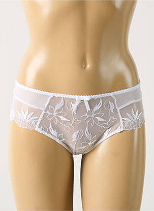 Culotte stretch blanc EMPREINTE femme