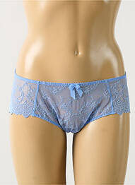 Shorty stretch bleu EMPREINTE femme
