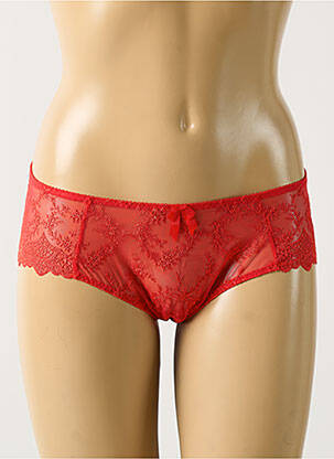 Shorty stretch rouge EMPREINTE femme