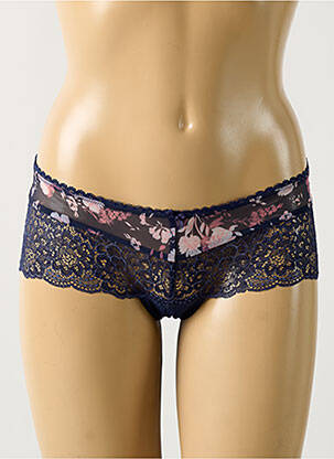 Shorty stretch bleu EMPREINTE femme