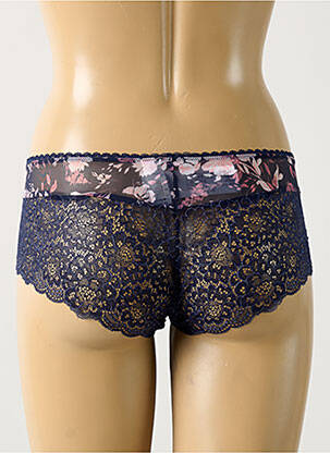 Shorty stretch bleu EMPREINTE femme