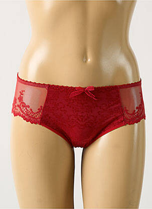 Culotte stretch rouge EMPREINTE femme