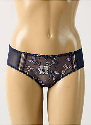 Culotte stretch bleu EMPREINTE femme