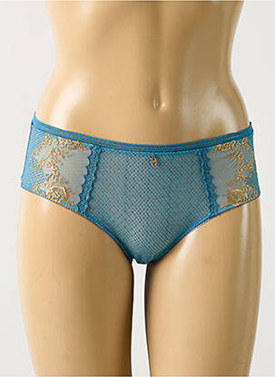Shorty stretch bleu EMPREINTE femme