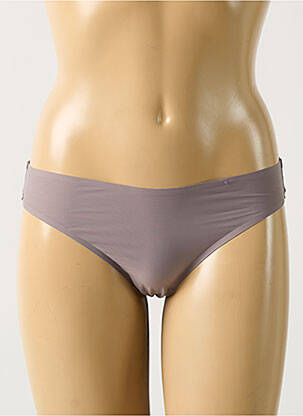 Culotte tissage satiné gris TRIUMPH femme