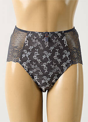 Culotte haute gris EMPREINTE pour femme