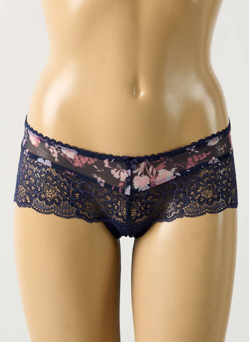 Shorty stretch bleu EMPREINTE femme