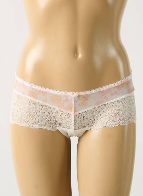 Shorty stretch blanc EMPREINTE femme