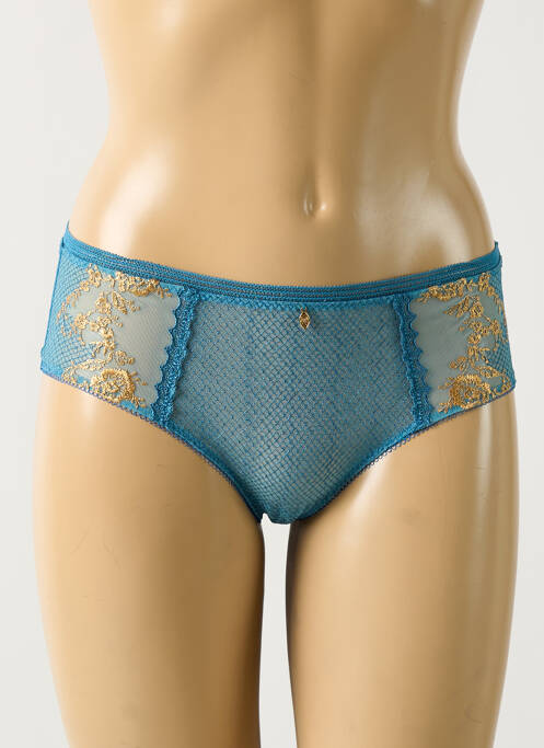 Shorty stretch bleu EMPREINTE femme